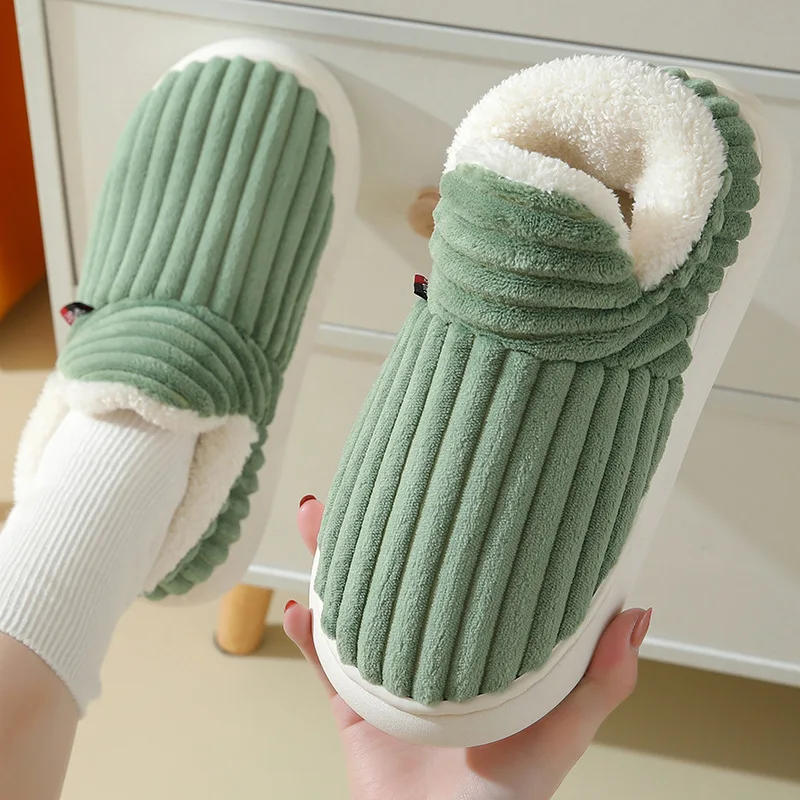 Evshine Soft Sole Slippers For Women Winter Fashion Women Fur Slippers Fuzzy Plush Men Slippers Warm Furry Women Cotton Evshine Soft Sole Slippers For Women Winter Fashion Women Fur Slippers Fuzzy Plush Men Slippers Warm Furry Women Cotton