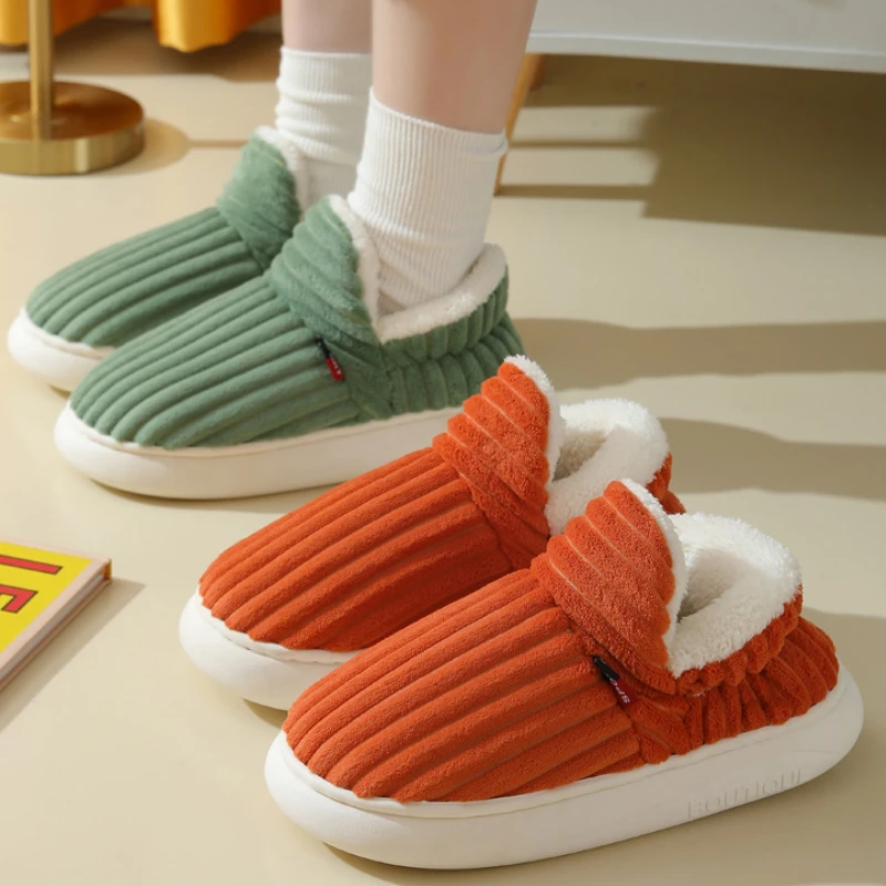 Evshine Soft Sole Slippers For Women Winter Fashion Women Fur Slippers Fuzzy Plush Men Slippers Warm Furry Women Cotton Evshine Soft Sole Slippers For Women Winter Fashion Women Fur Slippers Fuzzy Plush Men Slippers Warm Furry Women Cotton