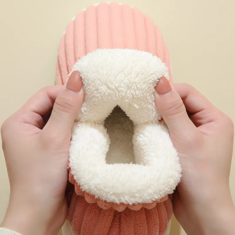 Evshine Soft Sole Slippers For Women Winter Fashion Women Fur Slippers Fuzzy Plush Men Slippers Warm Furry Women Cotton Evshine Soft Sole Slippers For Women Winter Fashion Women Fur Slippers Fuzzy Plush Men Slippers Warm Furry Women Cotton