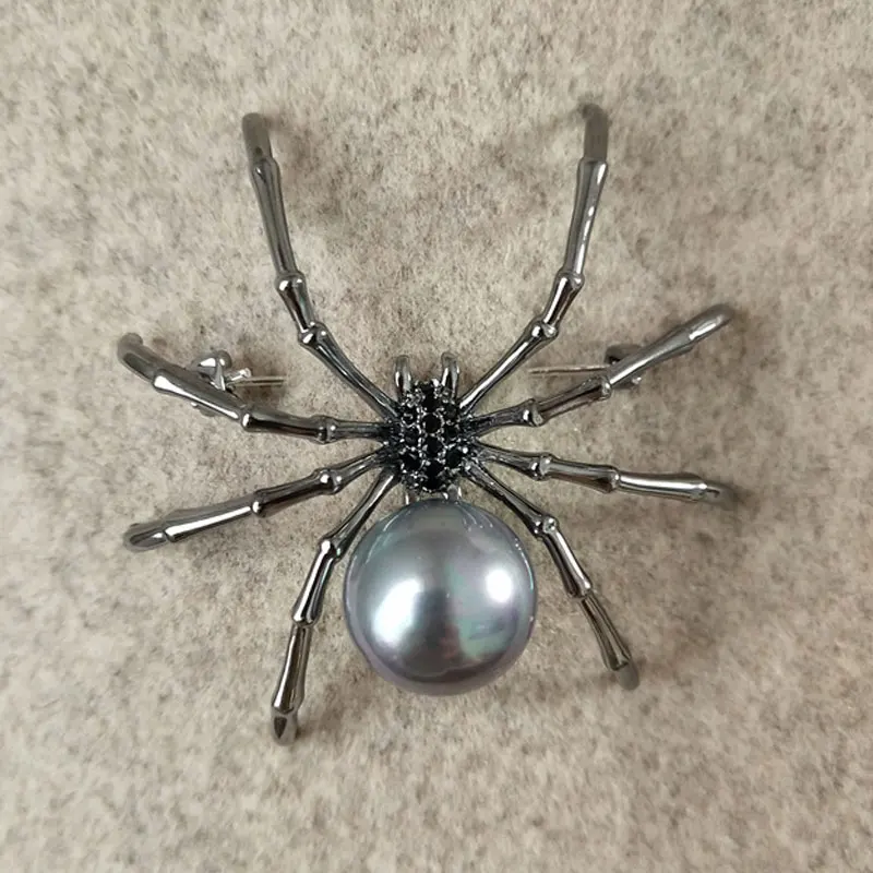 Exaggerated Spider Creative Brooch Party Clothes Scarf Accessories Pin Exaggerated Spider Creative Brooch Party Clothes Scarf Accessories Pin