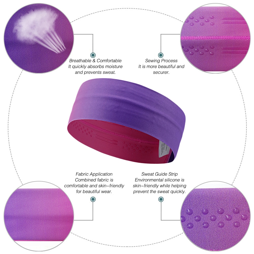 Exercise Headband Breathable Sweatband Exercise Headband Breathable Sweatband