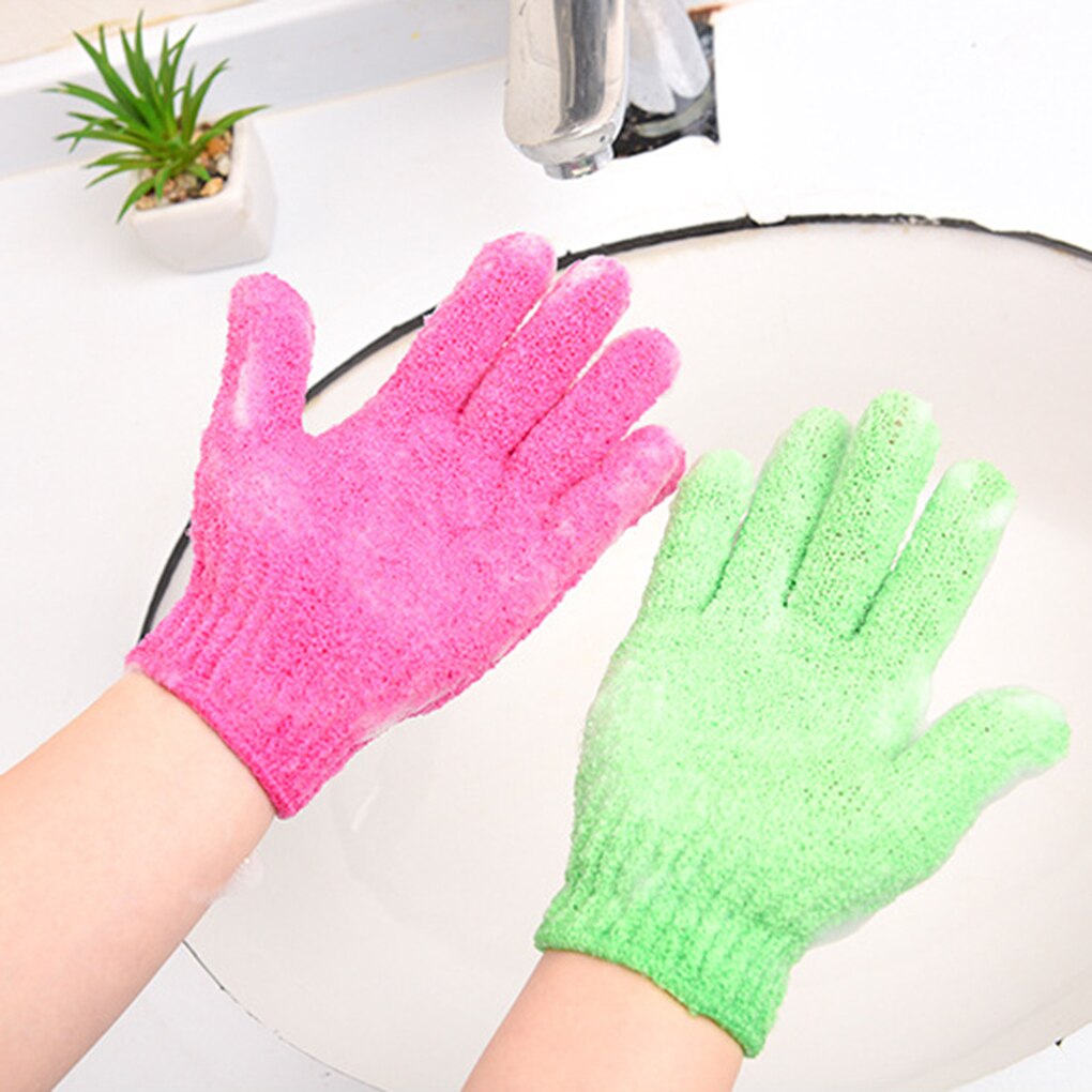 Exfoliating Bath Glove Scrubber (2 pcs) Exfoliating Bath Glove Scrubber (2 pcs)