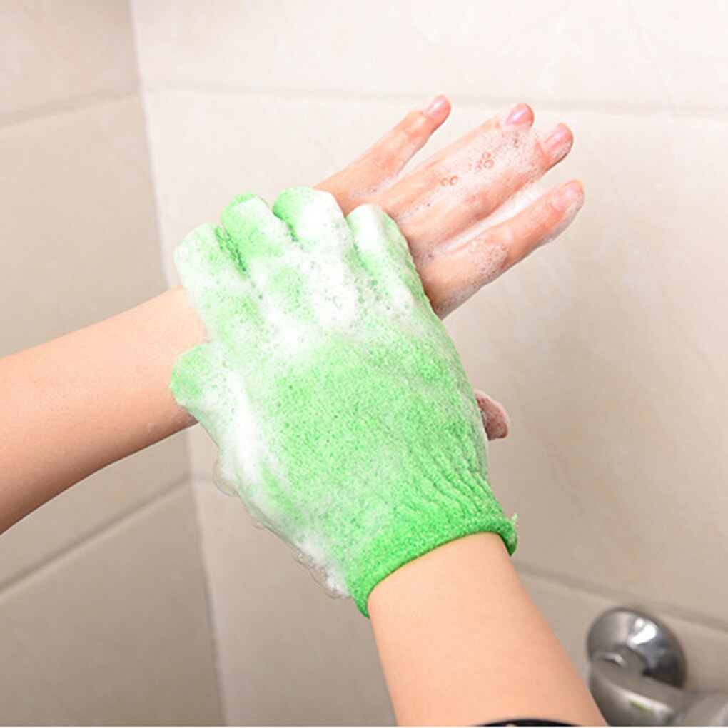 Exfoliating Bath Glove Scrubber (2 pcs) Exfoliating Bath Glove Scrubber (2 pcs)