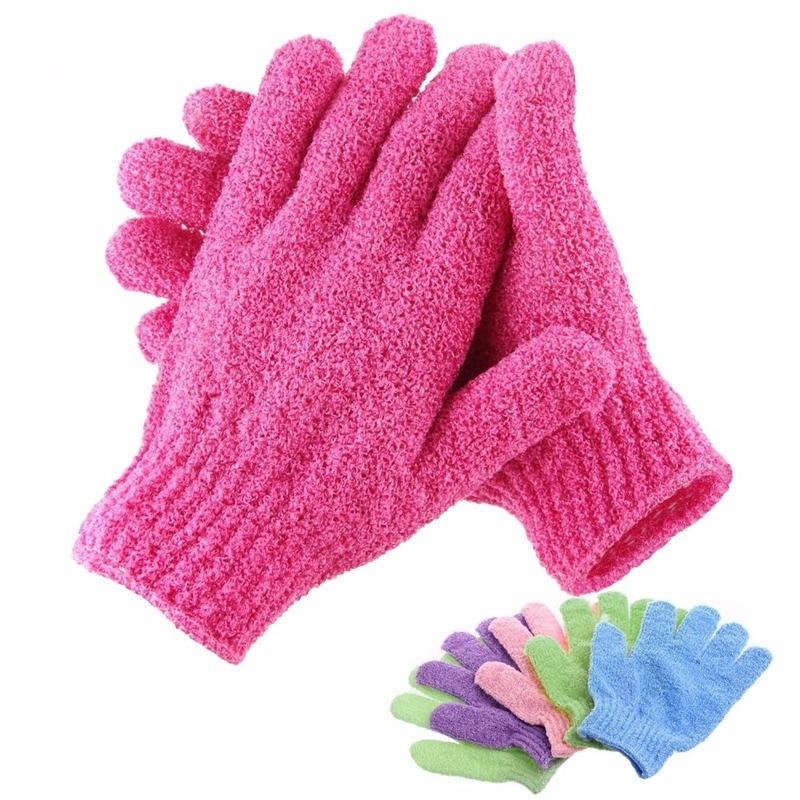 Exfoliating Bath Gloves Scrub Mitts Exfoliating Bath Gloves Scrub Mitts