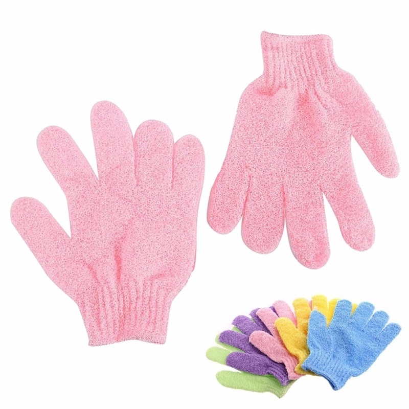 Exfoliating Bath Gloves Scrub Mitts Exfoliating Bath Gloves Scrub Mitts