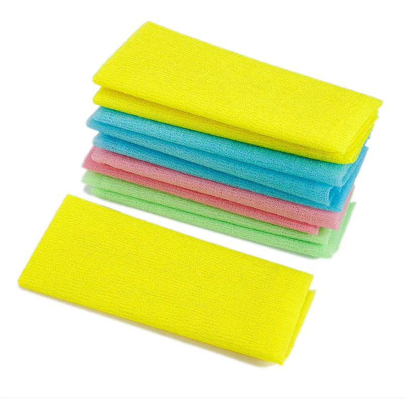 Exfoliating Washcloth Nylon Bath Towel (2 pcs) Exfoliating Washcloth Nylon Bath Towel (2 pcs)