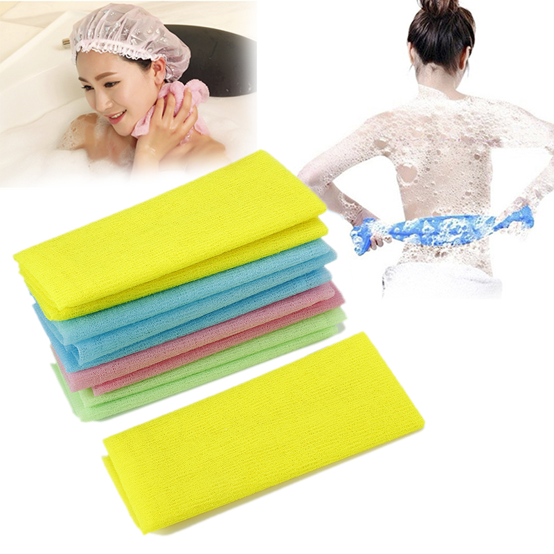 Exfoliating Washcloth Nylon Bath Towel (2 pcs) Exfoliating Washcloth Nylon Bath Towel (2 pcs)