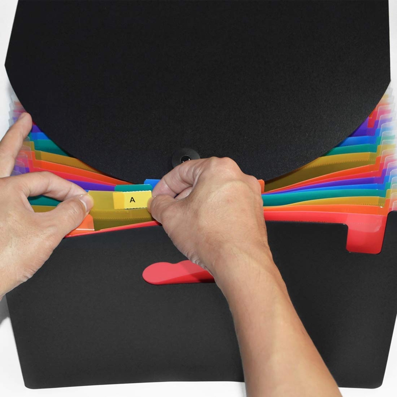 Expanded Folder with Cover (24 Pockets)