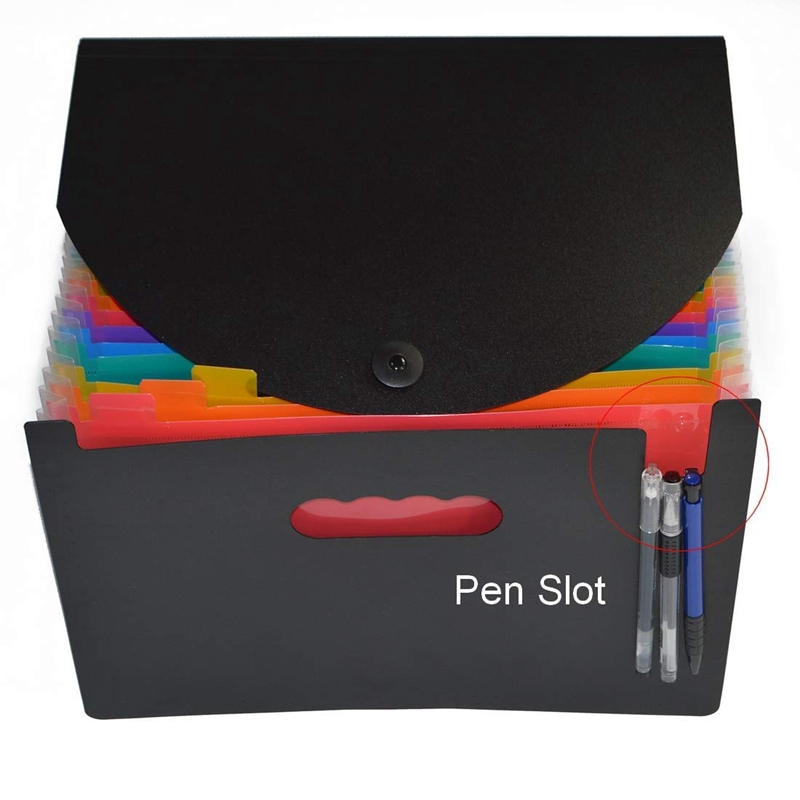 Expanded Folder with Cover (24 Pockets)