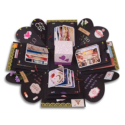 Explosion Box DIY Photo Album