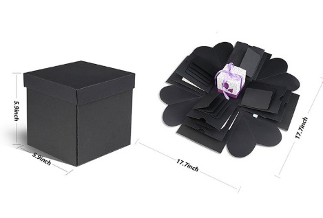 Explosion Box DIY Photo Album