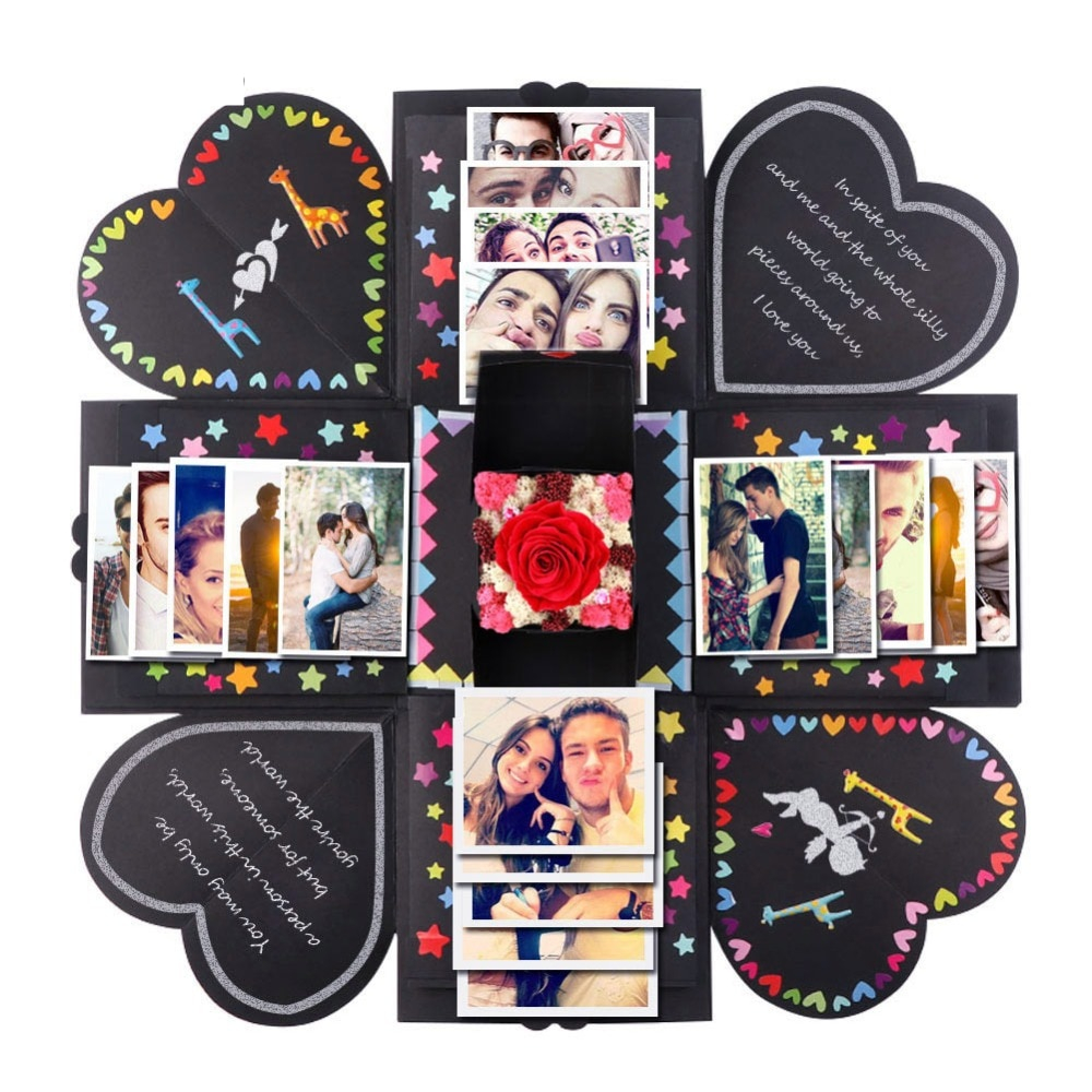 Explosion Gift Box DIY Photo Box