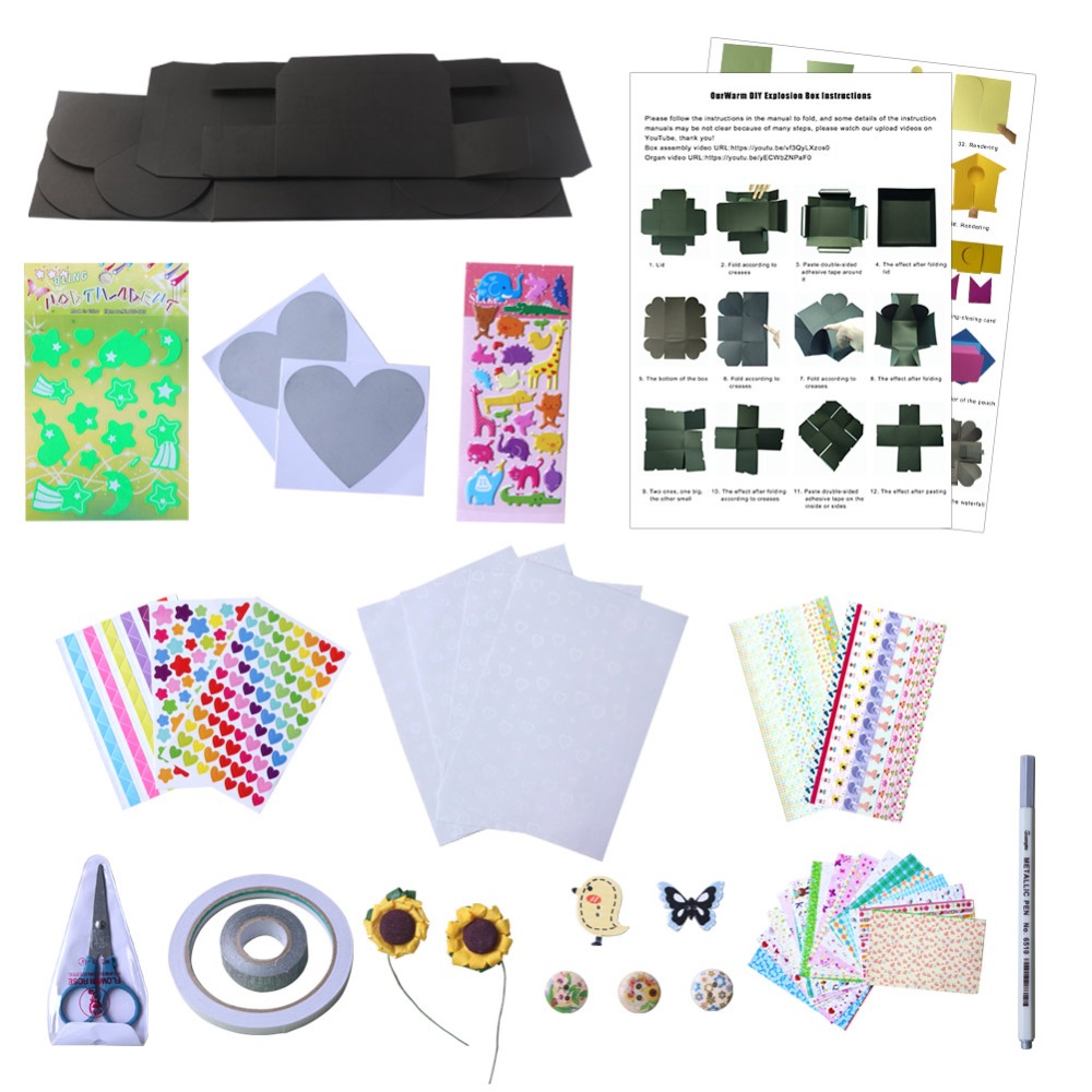 Explosion Gift Box DIY Photo Box
