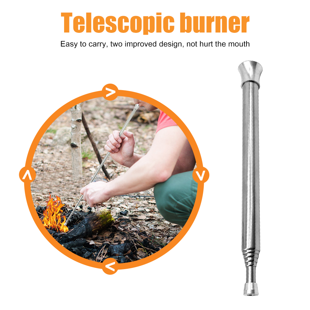 Extendable Stainless Steel Fire Blower Pipe