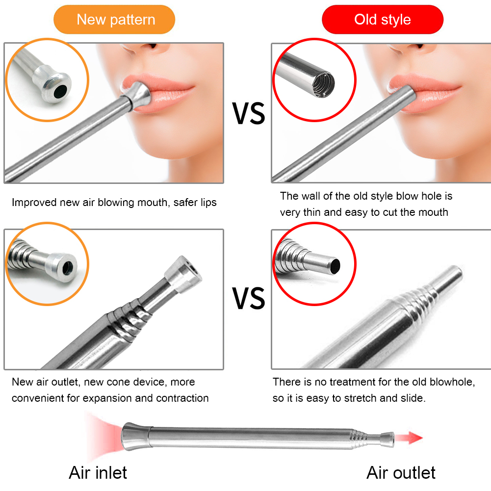 Extendable Stainless Steel Fire Blower Pipe