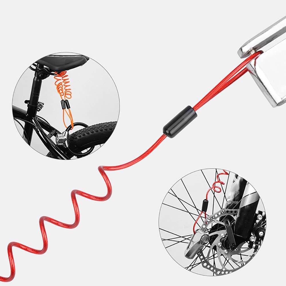 Extendable Universal Disc Lock Reminder Cable Extendable Universal Disc Lock Reminder Cable