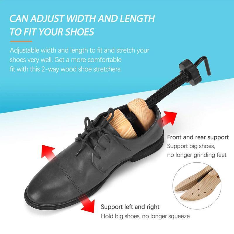 Extendable Wooden Shoe Stretcher