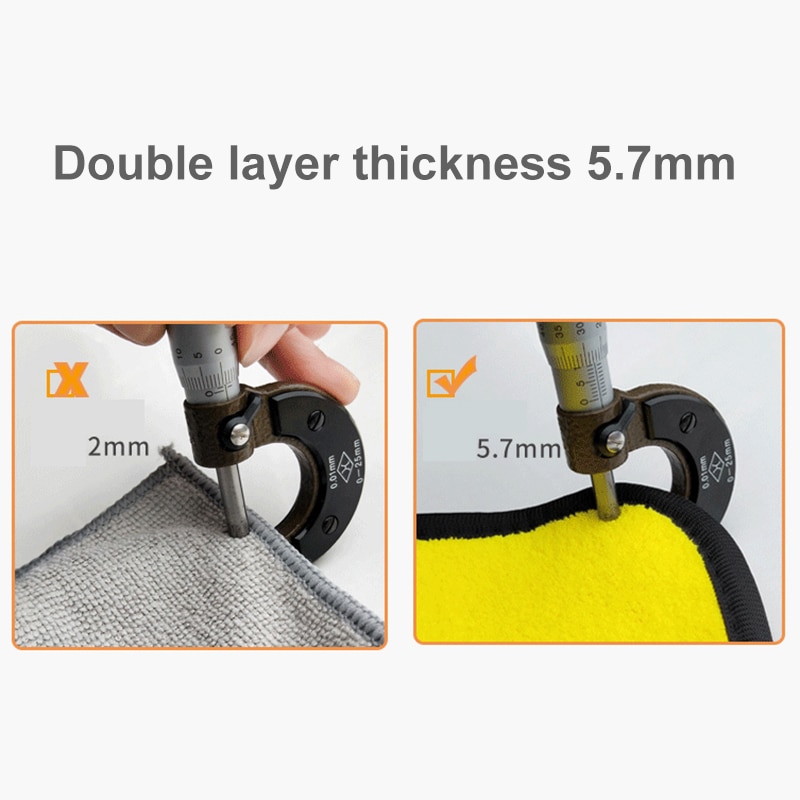 Extra Soft Microfiber Car Cloths (3 pcs)