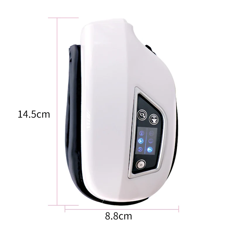 Eye Massager With Heat Smart Airbag Vibration Eye Care Compress Bluetooth Music Eye Massage Relax Fatigue Foldable