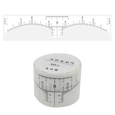 Eyebrow Ruler Microblading Guide (50 pcs) Eyebrow Ruler Microblading Guide (50 pcs)