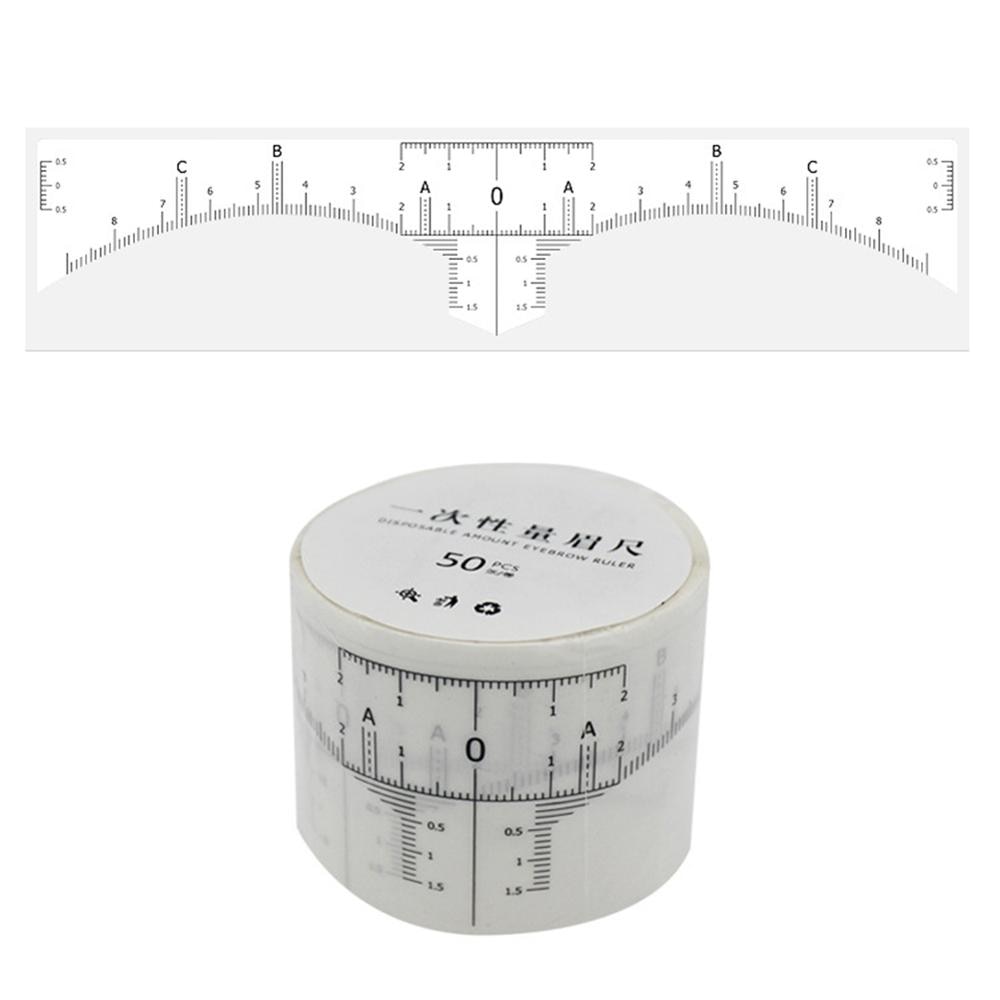 Eyebrow Ruler Microblading Guide (50 pcs) Eyebrow Ruler Microblading Guide (50 pcs)