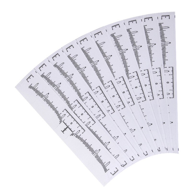 Eyebrow Rulers Sheets (50pcs) Eyebrow Rulers Sheets (50pcs)