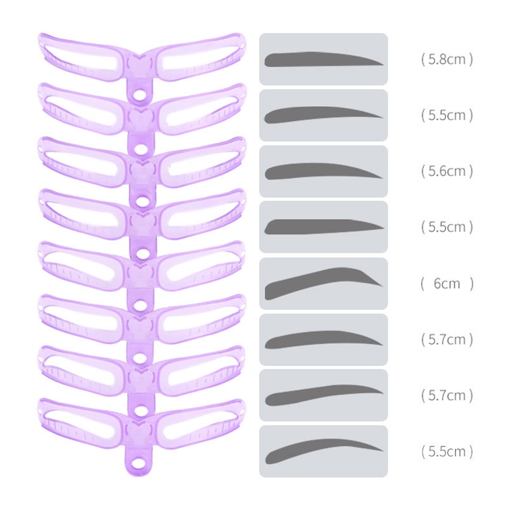 Eyebrow Template Brows Shaping Tool Eyebrow Template Brows Shaping Tool
