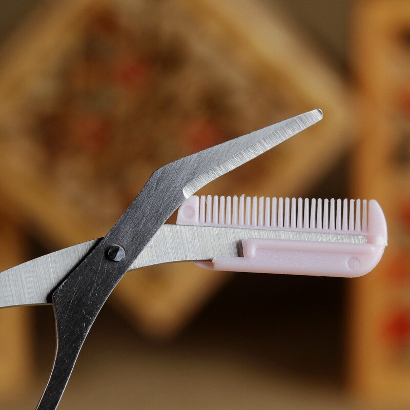 Eyebrow Trimmer Scissors with Comb Eyebrow Trimmer Scissors with Comb