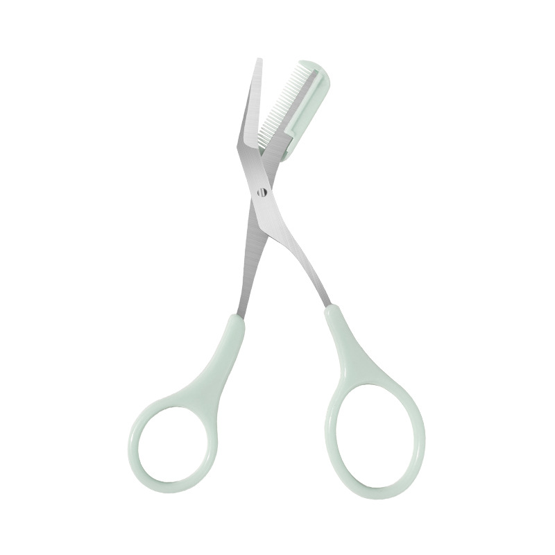 Eyebrow Trimming Scissors with Comb