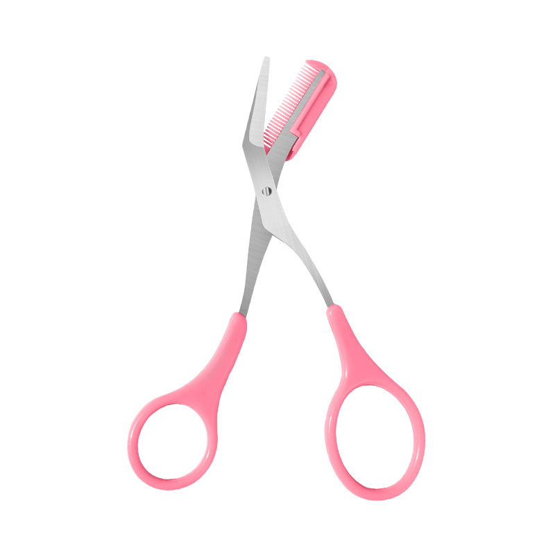 Eyebrow Trimming Scissors with Comb