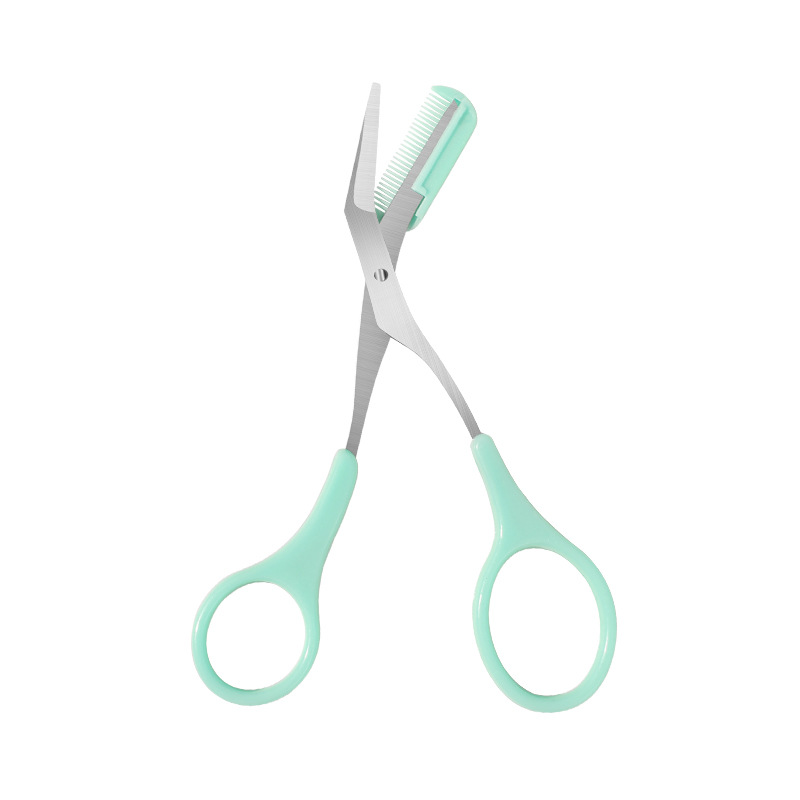 Eyebrow Trimming Scissors with Comb