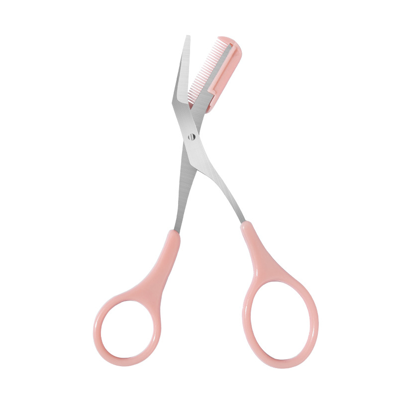 Eyebrow Trimming Scissors with Comb