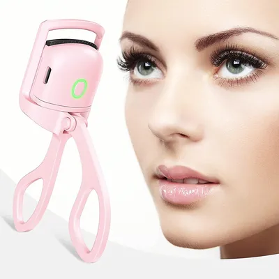 Eyelash Curler Portable Electric Heated Comb Eye Lash Perm Long Lasting Eyelashes Curls Thermal Eyelash Curler Makeup Eyelash Curler Portable Electric Heated Comb Eye Lash Perm Long Lasting Eyelashes Curls Thermal Eyelash Curler Makeup