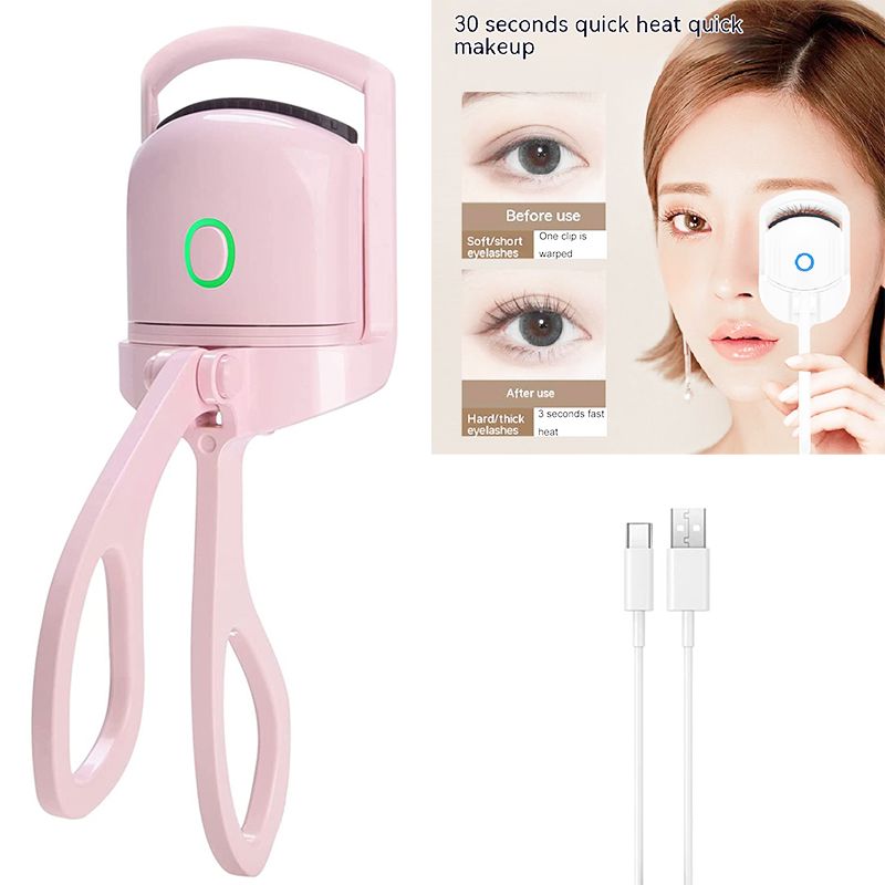 Eyelash Curler Portable Electric Heated Comb Eye Lash Perm Long Lasting Eyelashes Curls Thermal Eyelash Curler Makeup Eyelash Curler Portable Electric Heated Comb Eye Lash Perm Long Lasting Eyelashes Curls Thermal Eyelash Curler Makeup