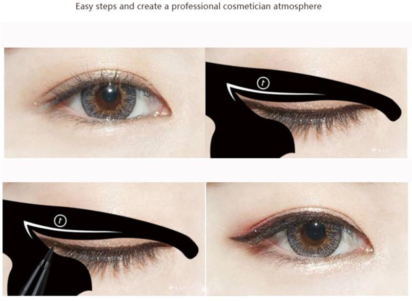 Eyeliner Stencil 2PCS Cat Design Eyeliner Stencil 2PCS Cat Design