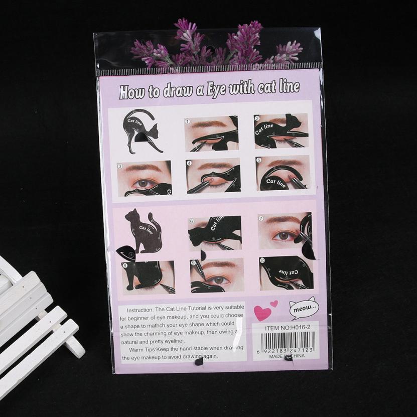Eyeliner Stencil 2PCS Cat Design Eyeliner Stencil 2PCS Cat Design