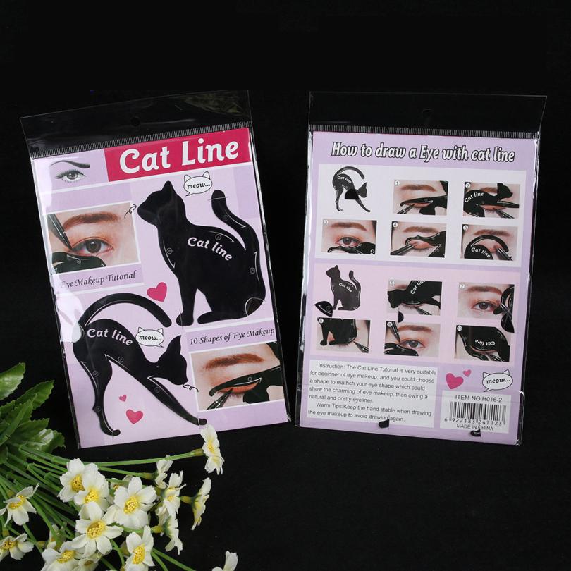 Eyeliner Stencil 2PCS Cat Design Eyeliner Stencil 2PCS Cat Design
