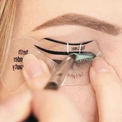Eyeliner Stencils Makeup Guide (10 PCs) Eyeliner Stencils Makeup Guide (10 PCs)