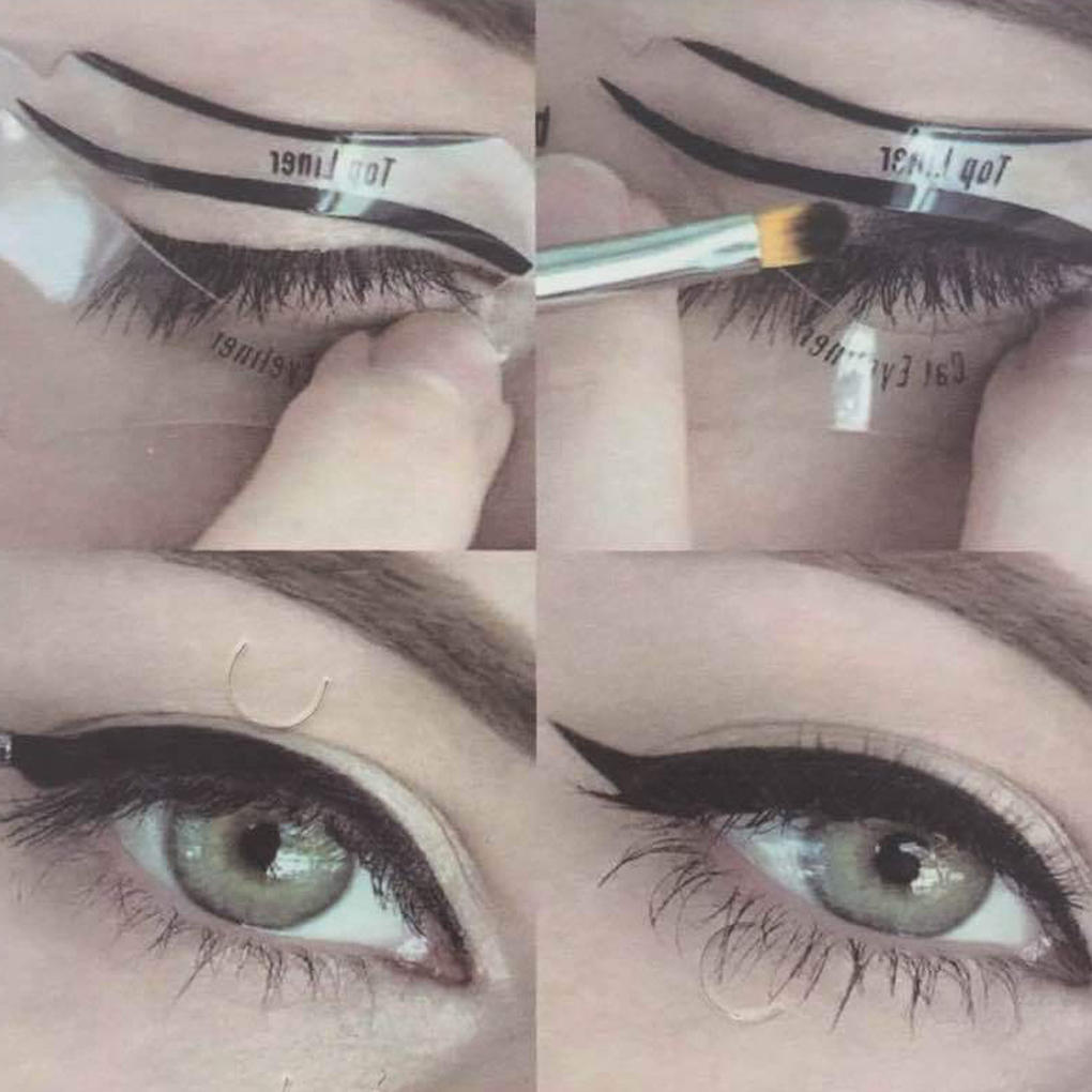 Eyeliner Stencils Makeup Guide (10 PCs) Eyeliner Stencils Makeup Guide (10 PCs)