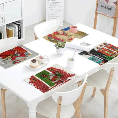 Fabric Christmas Table Placemat