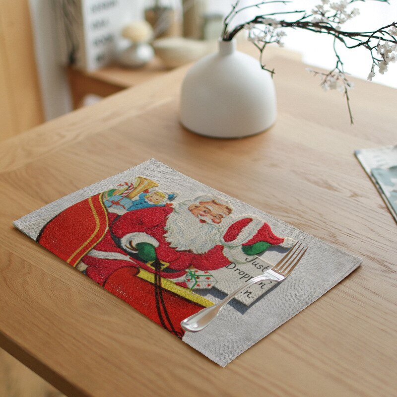 Fabric Christmas Table Placemat