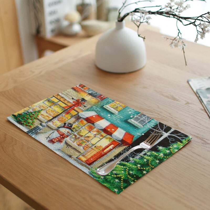 Fabric Christmas Table Placemat