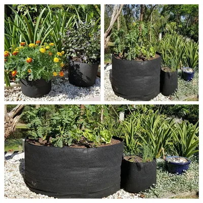Fabric Grow Bag Felt Plant Container