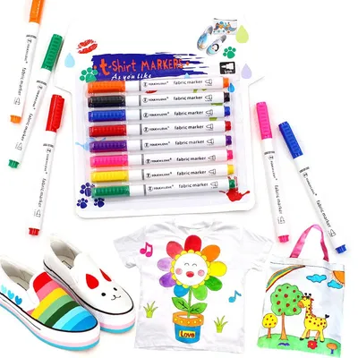 Fabric Marker Pens Clothes DIY Crafts Fabric Marker Pens Clothes DIY Crafts