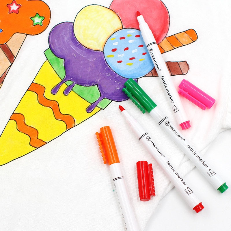 Fabric Marker Pens Clothes DIY Crafts Fabric Marker Pens Clothes DIY Crafts
