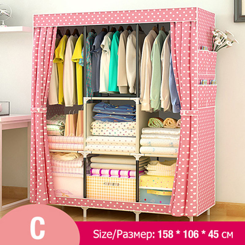 Fabric Wardrobe Storage Cabinet Fabric Wardrobe Storage Cabinet