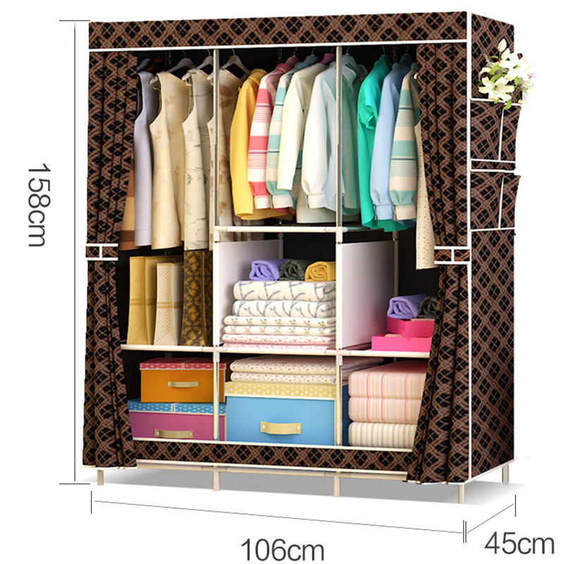 Fabric Wardrobe Storage Cabinet Fabric Wardrobe Storage Cabinet
