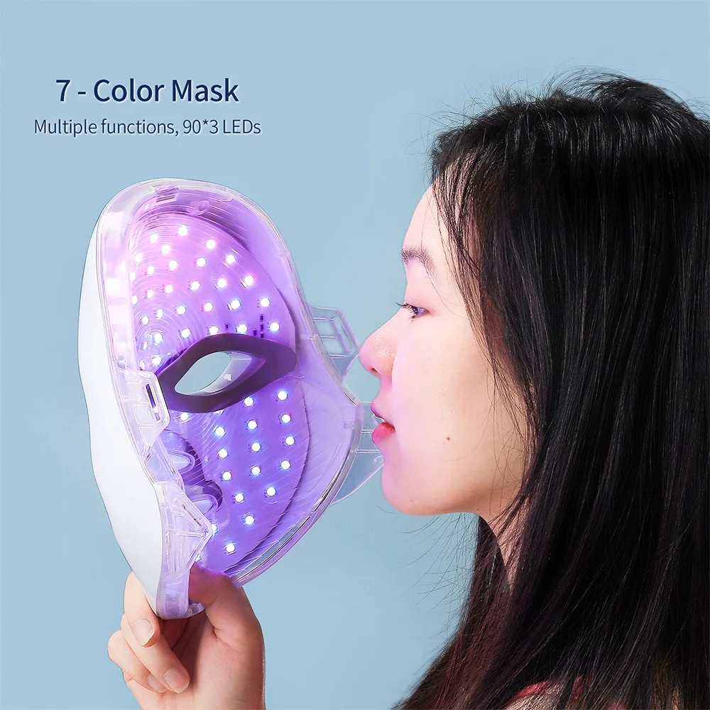 Face and Neck Beauty Machine LED Skin Care Massager (2 pcs)