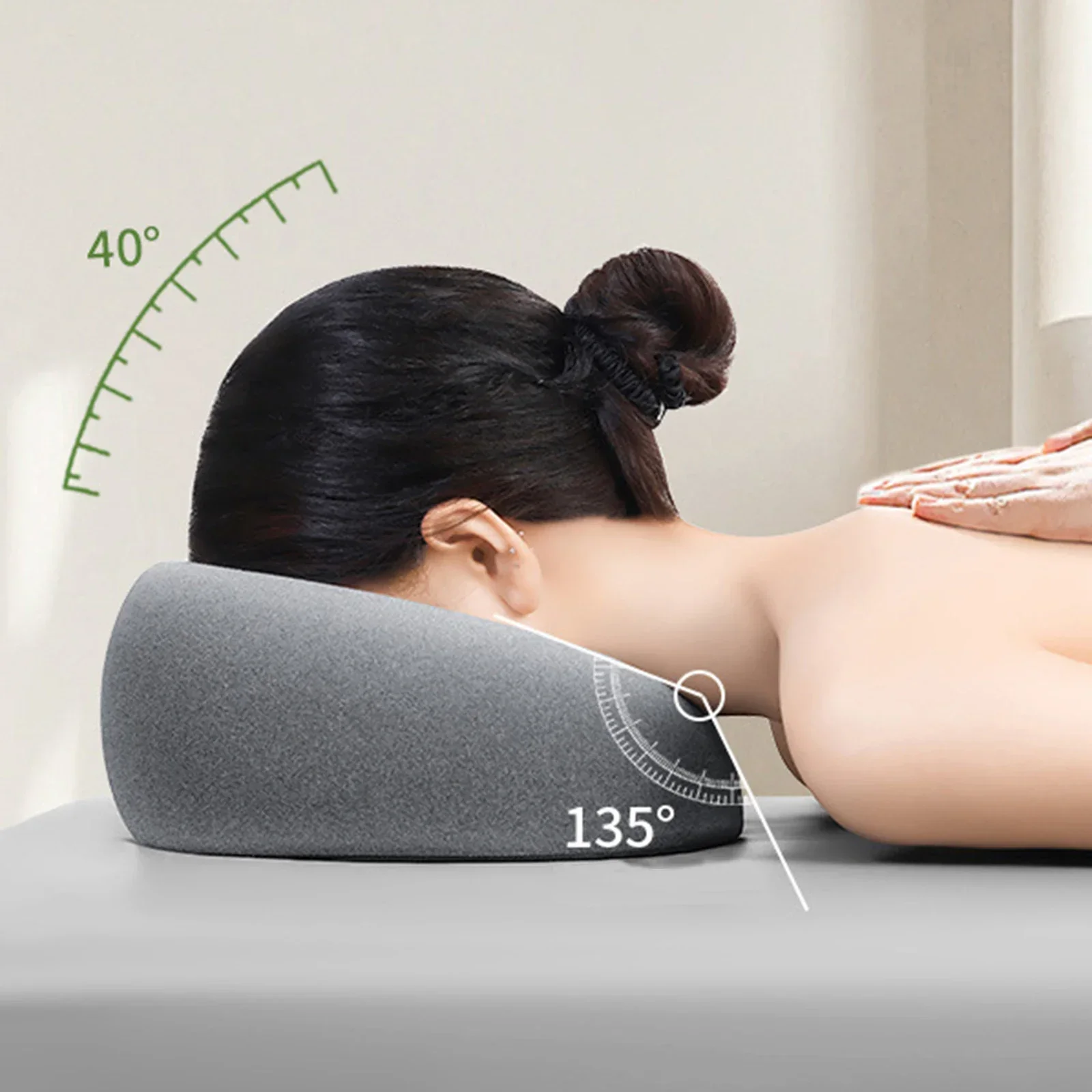 Face Down Pillow Desk Nap Pillow Prone Resting Comfort Memory Foam Ergonomics Home Massage Headrest for Beauty Salon Face Down Pillow Desk Nap Pillow Prone Resting Comfort Memory Foam Ergonomics Home Massage Headrest for Beauty Salon