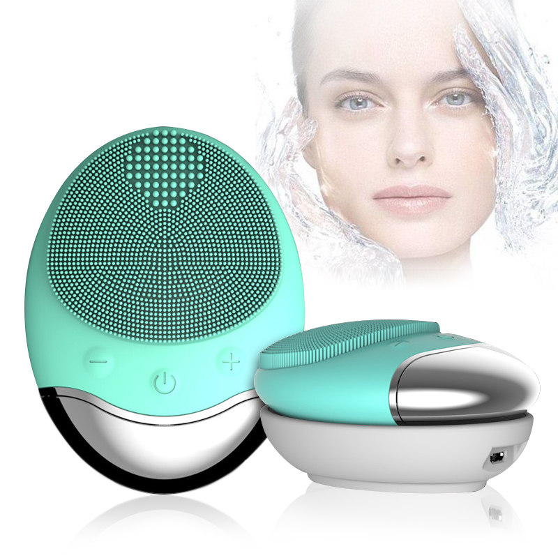 Face Exfoliator Brush Wireless Silicone Face Exfoliator Brush Wireless Silicone